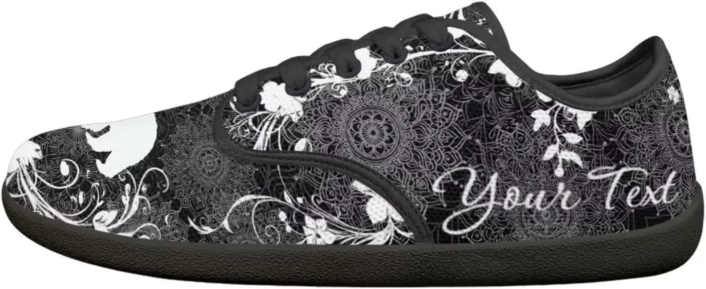 Customized Running Sneakers Office Work Flats Walking Training Shoes Driving Loafers for Women Men