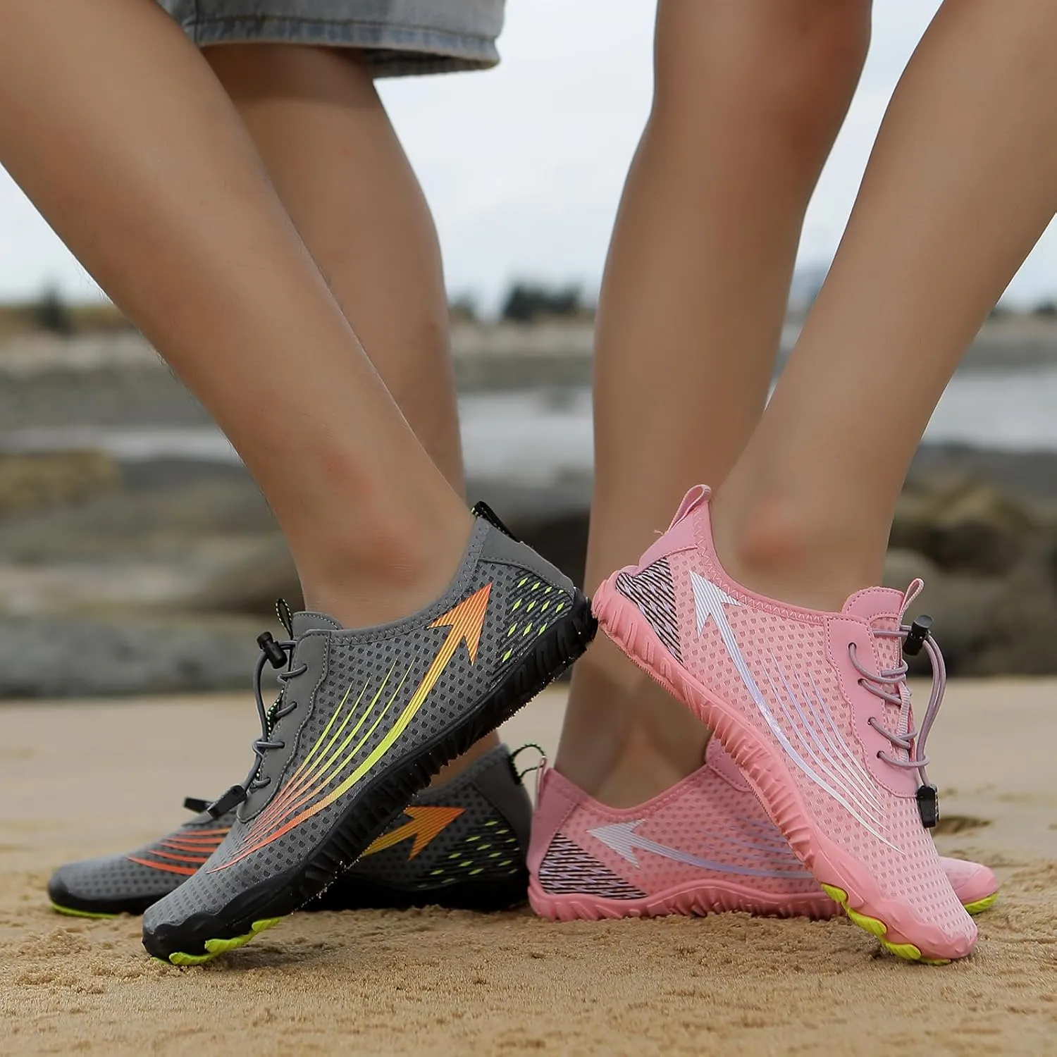 Hike Barefoot Shoes for Women Summer Quick Dry Non-Slip Breathable Grounding Footwear Athletic Trainer Running Sneaker Beach Pool Aqua Swim Surf Hiking Shoes