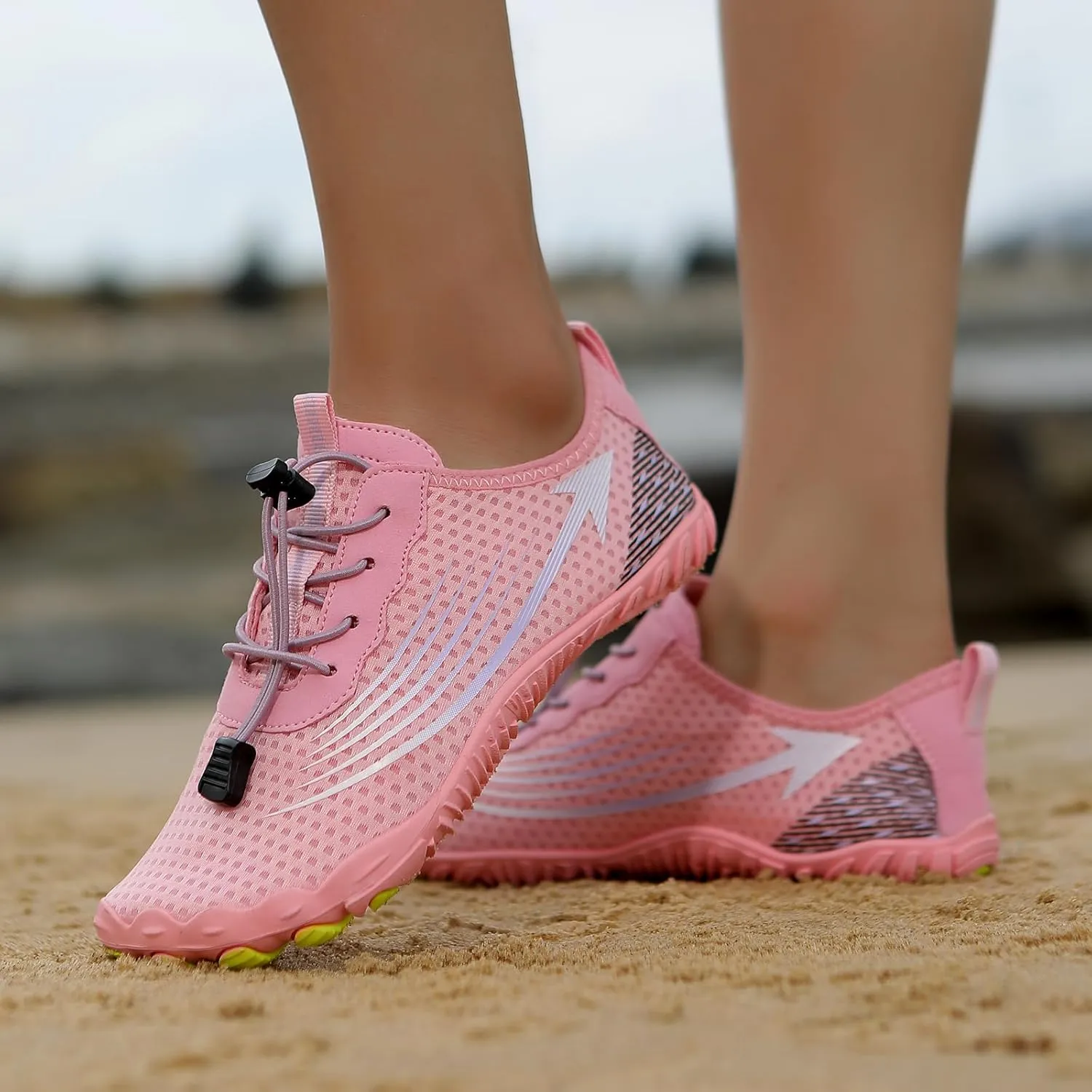 Hike Barefoot Shoes for Women Summer Quick Dry Non-Slip Breathable Grounding Footwear Athletic Trainer Running Sneaker Beach Pool Aqua Swim Surf Hiking Shoes