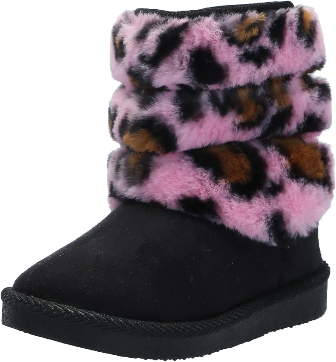 Josmo Girl's Cold Weather Outdoors Faux Fur Upper Warm Boots
