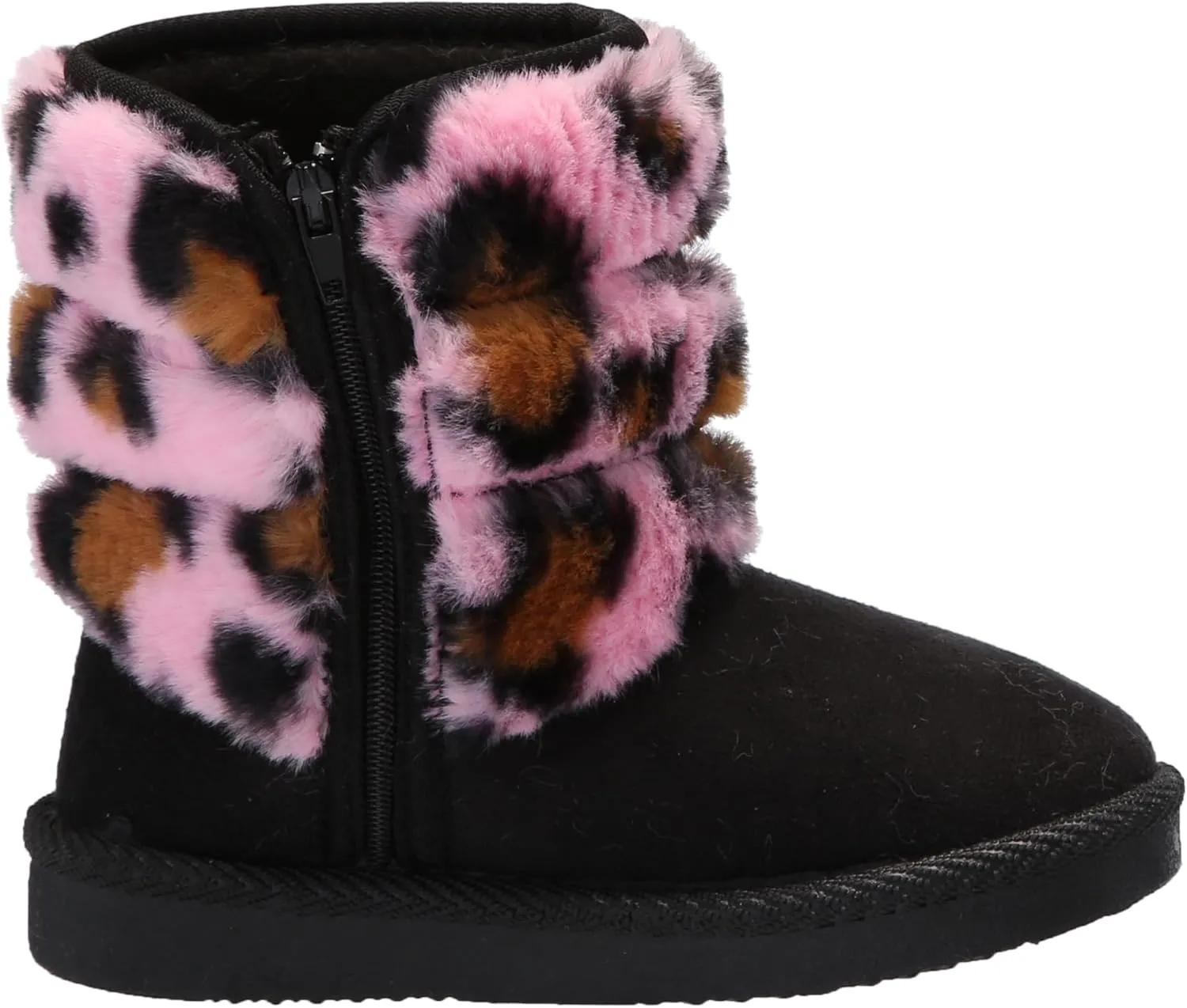 Josmo Girl's Cold Weather Outdoors Faux Fur Upper Warm Boots