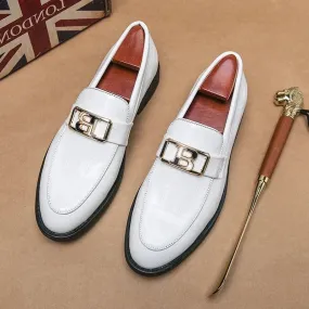 Men Patent Leather Slip-On Men footwear