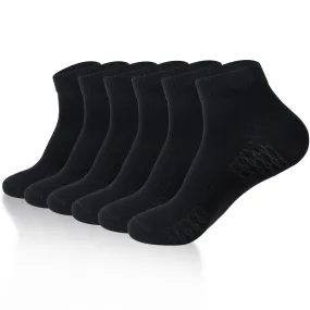 NPET 6 Pack Mens Women Cushioned Socks for Running