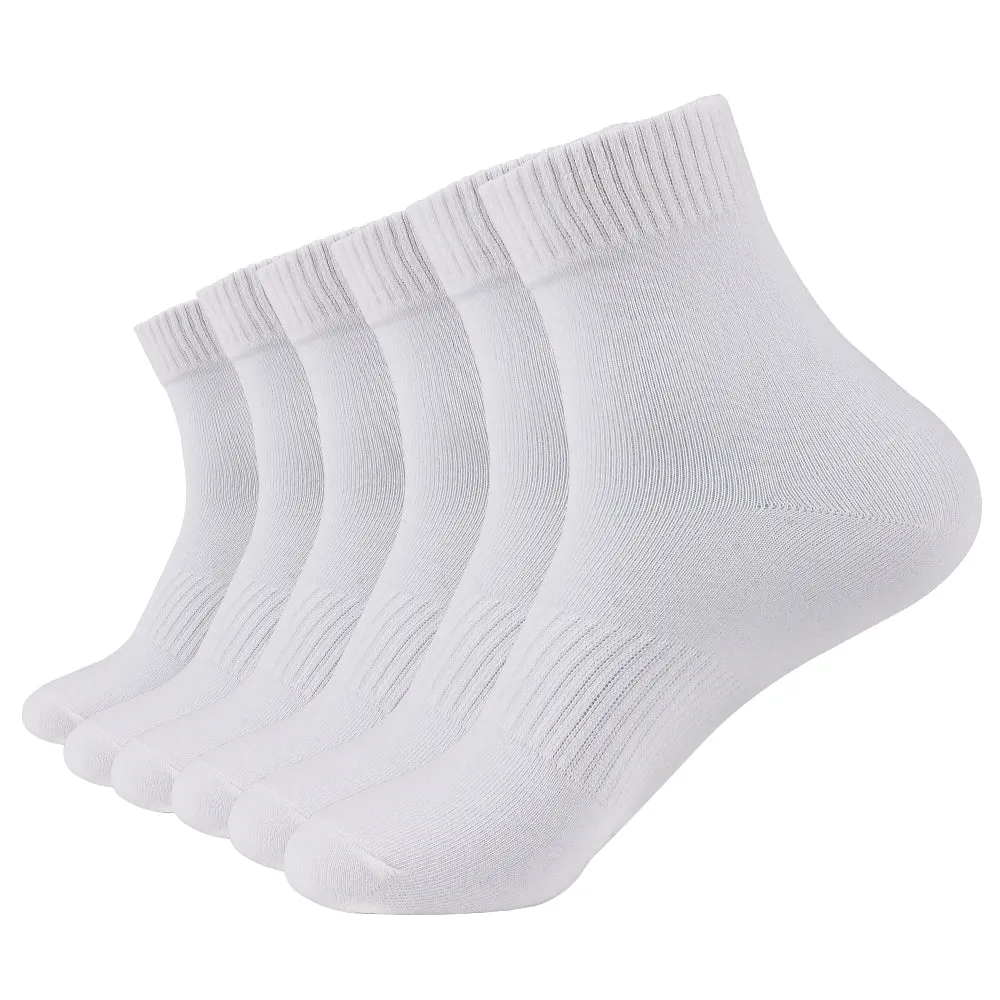 NPET 6 Pack Mens Women Cushioned Socks for Running