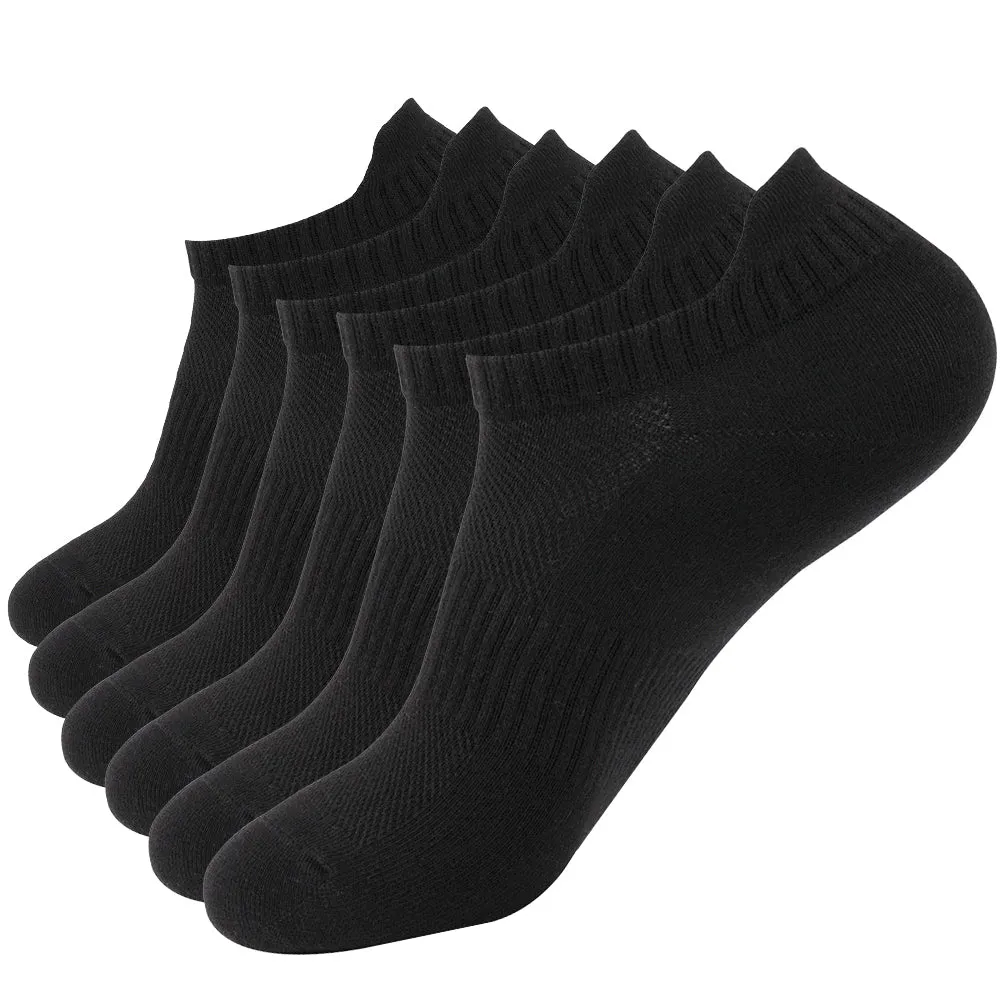 NPET 6 Pack Mens Women Cushioned Socks for Running