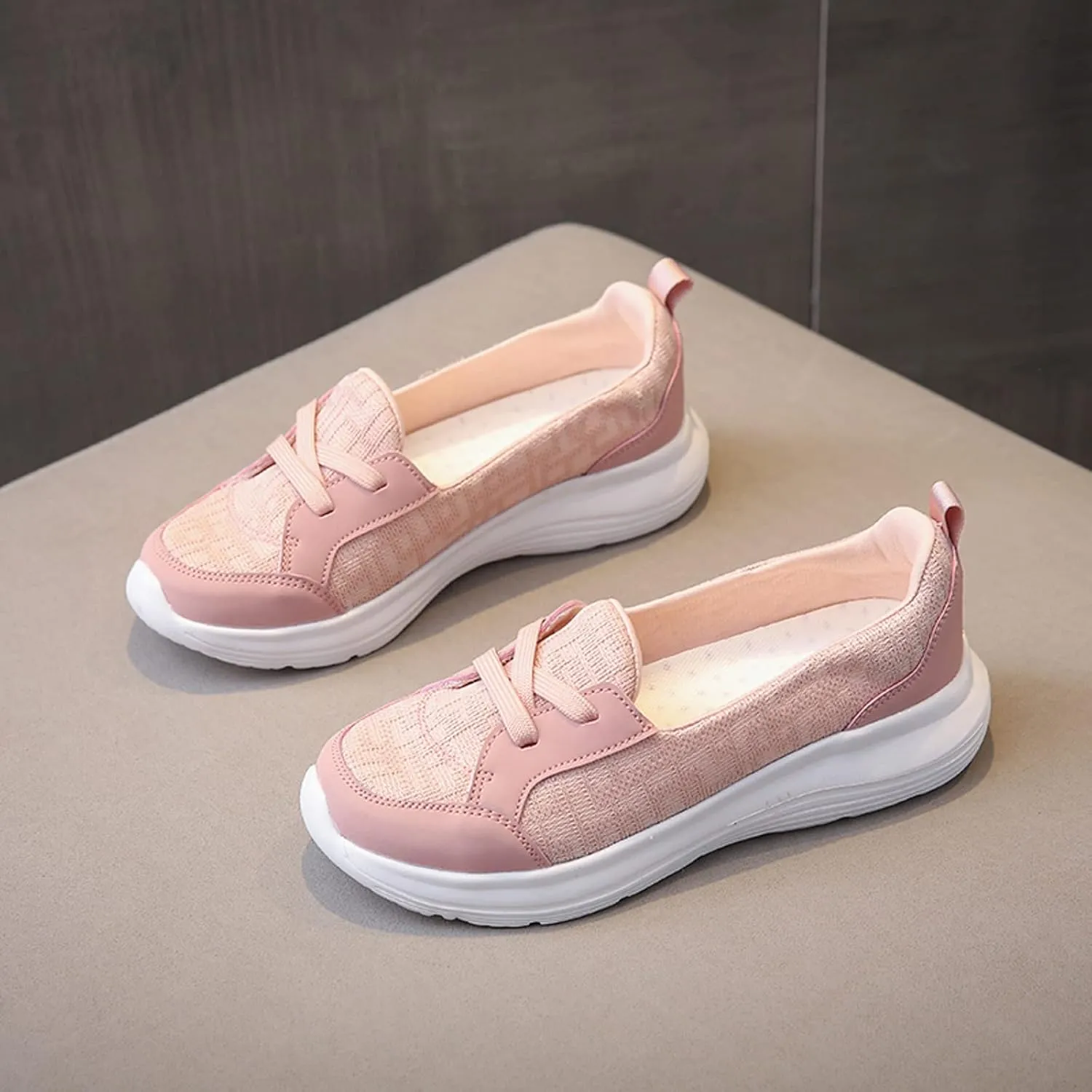 Orthopedic Shoes for Women, Women's Comfortable Slip On Arch Support Non-Slip Shoes 2024 New Shoes Non Slip Sneakers