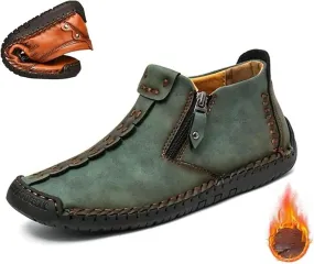 Phanile Mens Shoes, Men's Outdoor Comfy Arch Support Waterproof Walking Shoes, Orthopedic Sneakers Slip on Loafers