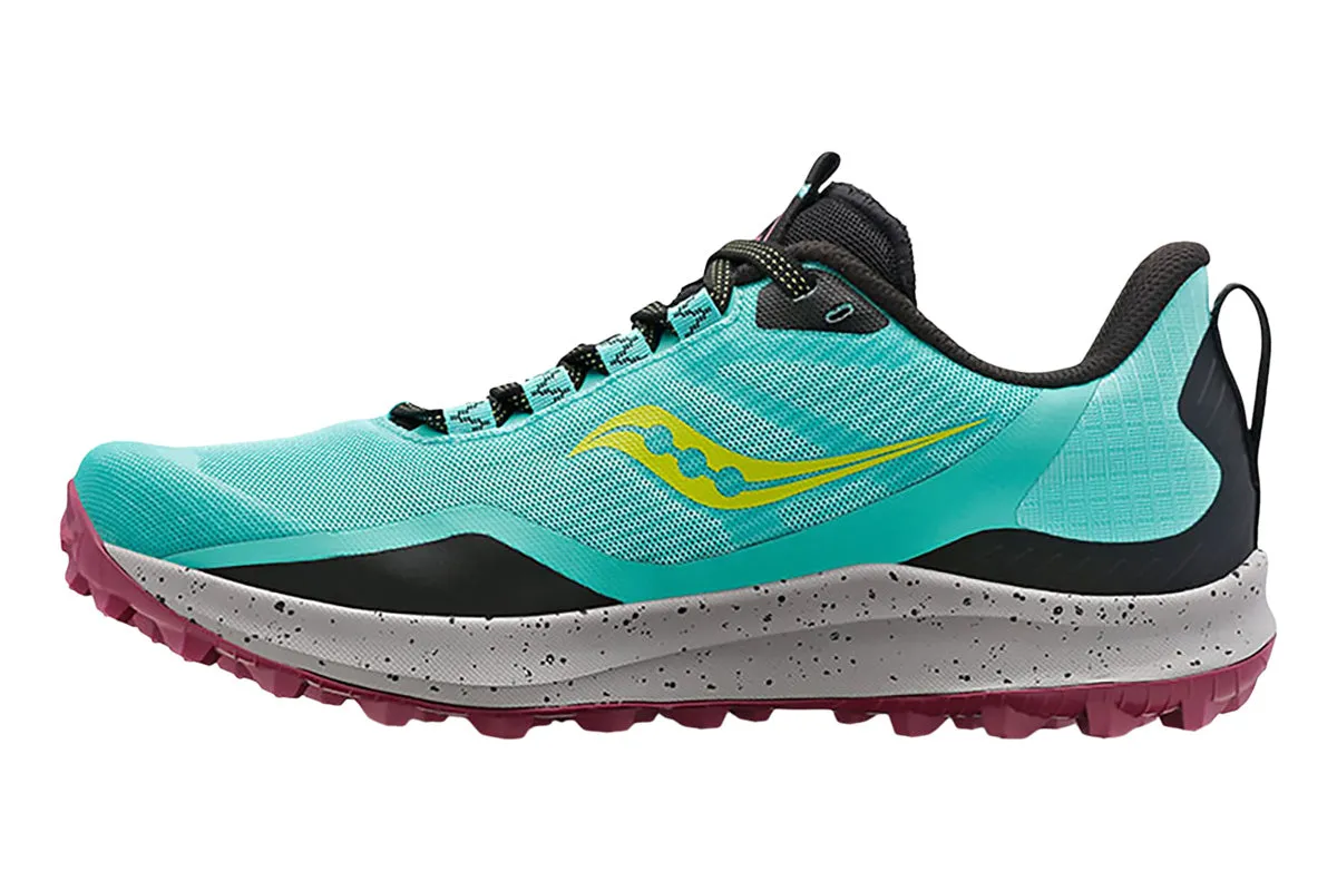 Saucony Peregrine 12 B Mint/Black Womens