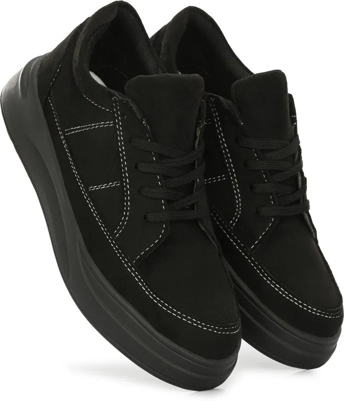 SHOE BLATE Light,Comfortable,Trendy,Walking,Outdoor, Premium,Daily use Sneakers For Women Sneakers For Women black