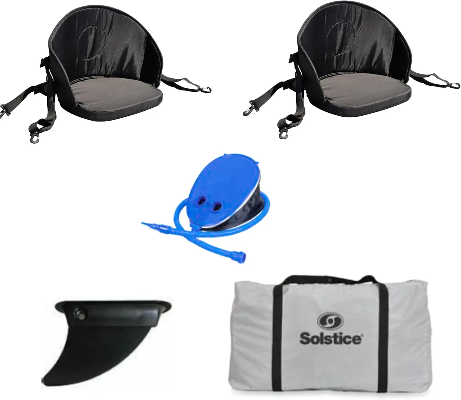 Solstice Inflatable Kayak Durango 1to2P Fabric Covered Kayak