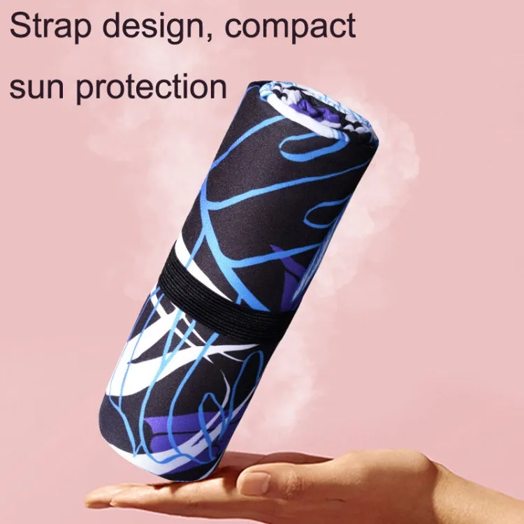 SY004 Resort Seaside Portable Diving Printed Microfiber Beach Towel(Linear Suzhou)
