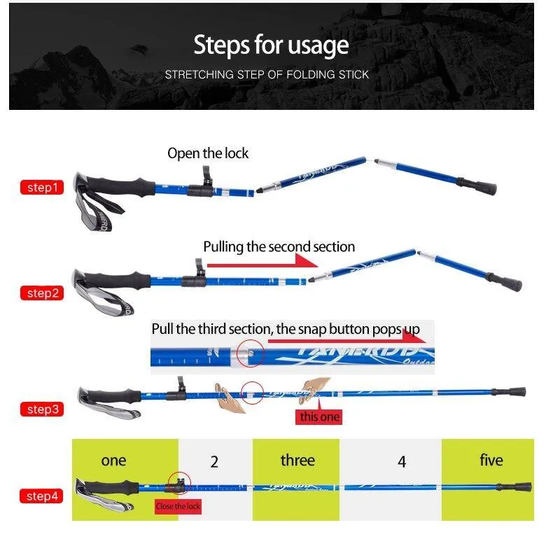 Ultralight Trekking Stick