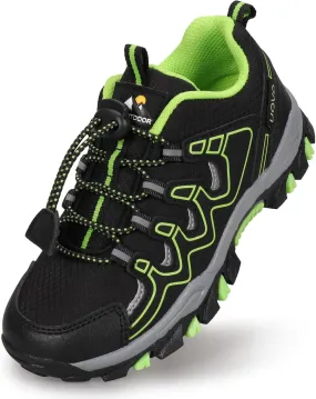 UOVO Boys Shoes Boys Sneakers Boys Tennis Running Shoes Waterproof Hiking Shoes Kids Athletic Outdoor Sneakers Slip Resistant(Little/Big Boys)