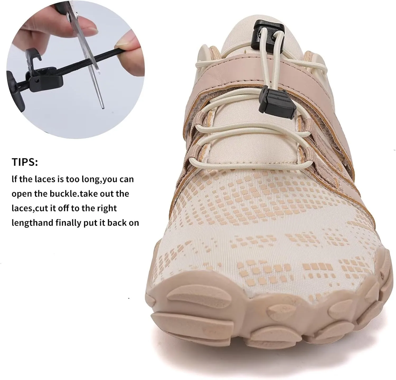 WateLves Wide Water Shoes for Men Women Barefoot Quick-Dry Aqua Sock Outdoor Athletic Sport Shoes Kayaking Boating Hiking Surfing Walking