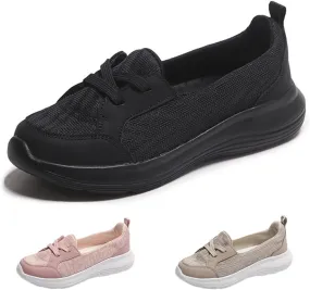 Women Comfy Orthopedic Walking Shoes, 2024 New Orthopedic Women's Breathable Slip On Arch Support Non-Slip Shoes