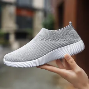 Women Sneakers Slip On Flats Shoes Women Loafers Walking Flat Women Vulcanized Shoes