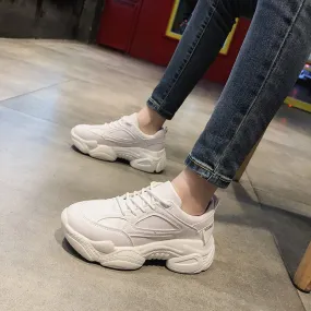 Women's Autumn Leather Sneakers