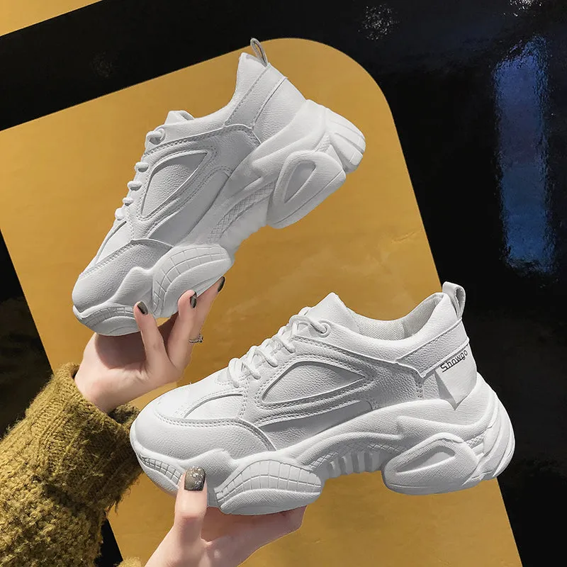 Women's Autumn Leather Sneakers