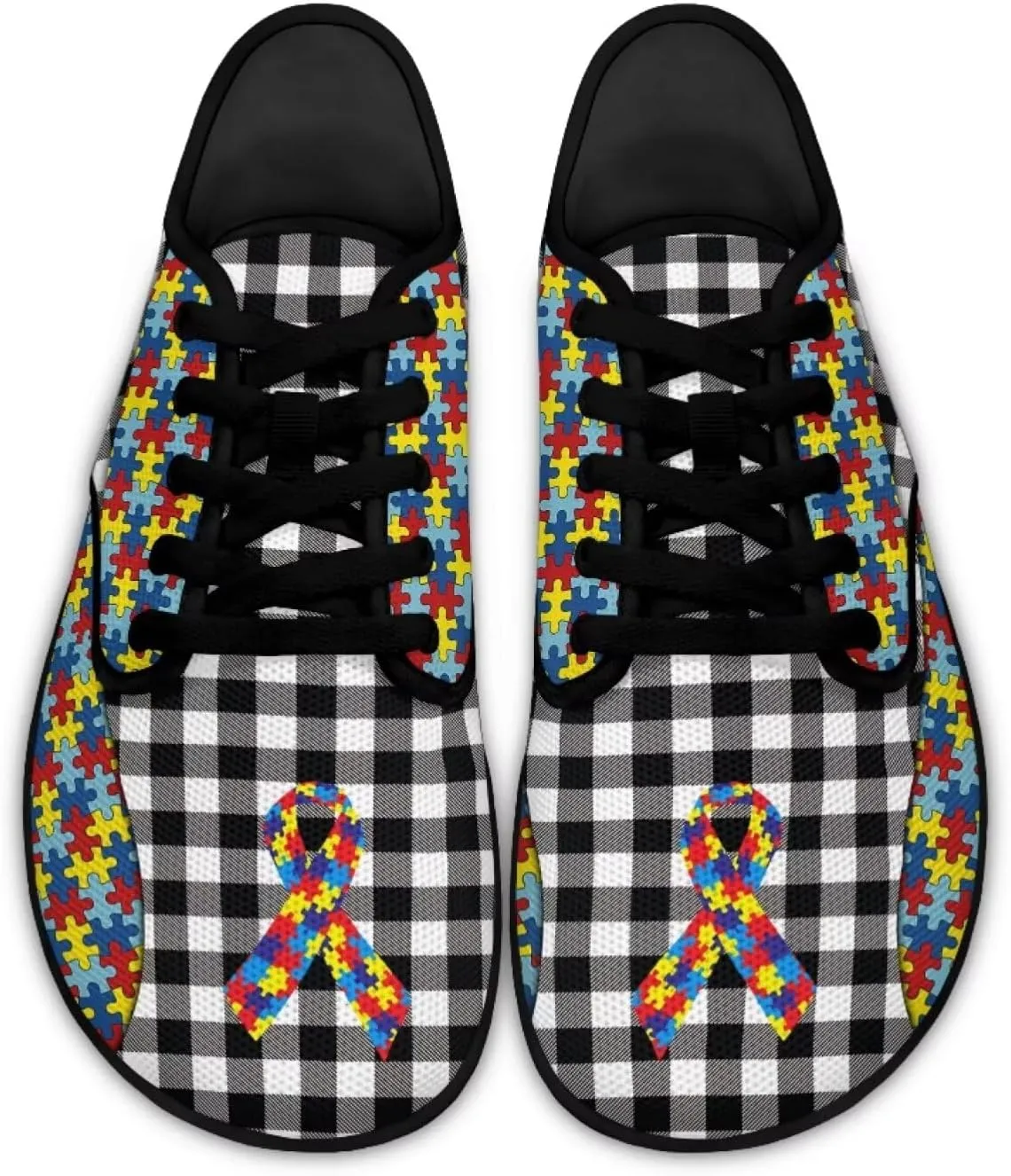 Women's Men's Custom Walking Barefoot Shoes Running Sneakers Slip On Skate Flats Work Loafers