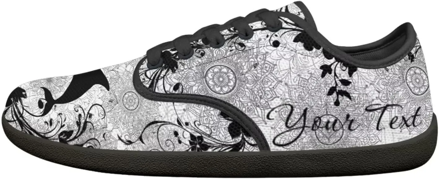 Women's Men's Custom Walking Barefoot Shoes Running Sneakers Slip On Skate Flats Work Loafers