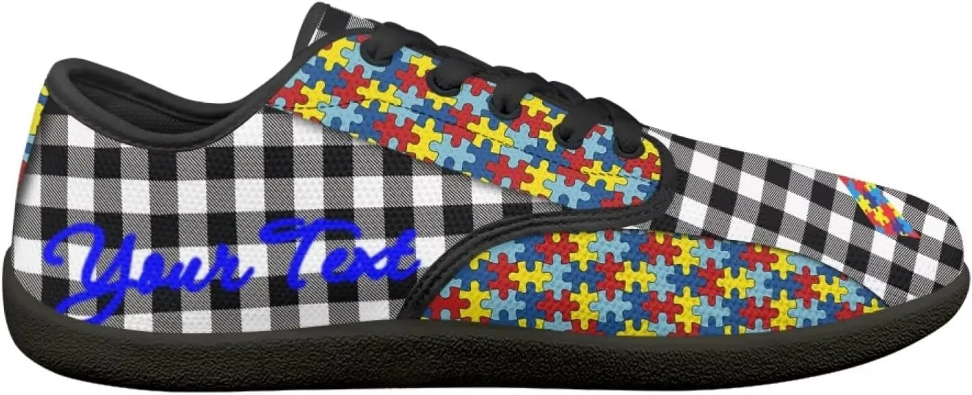 Women's Men's Custom Walking Barefoot Shoes Running Sneakers Slip On Skate Flats Work Loafers