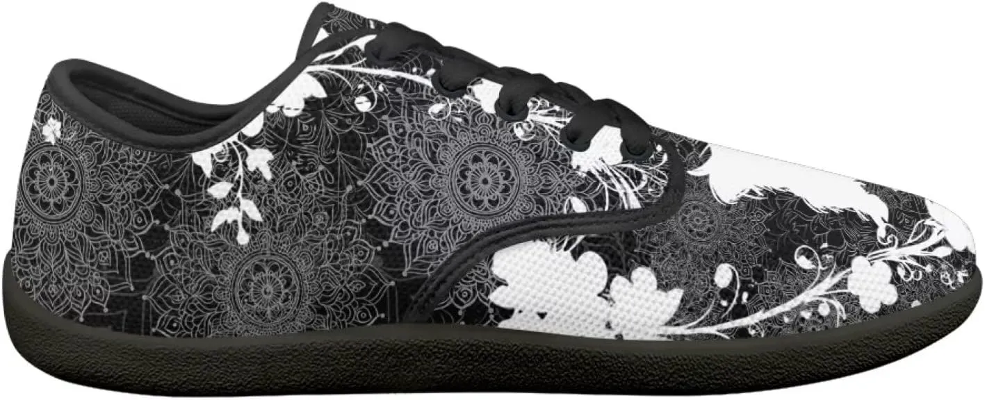 Women's Men's Custom Walking Barefoot Shoes Running Sneakers Slip On Skate Flats Work Loafers